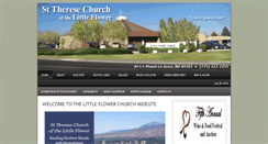Desktop Screenshot of littleflowerchurchreno.org